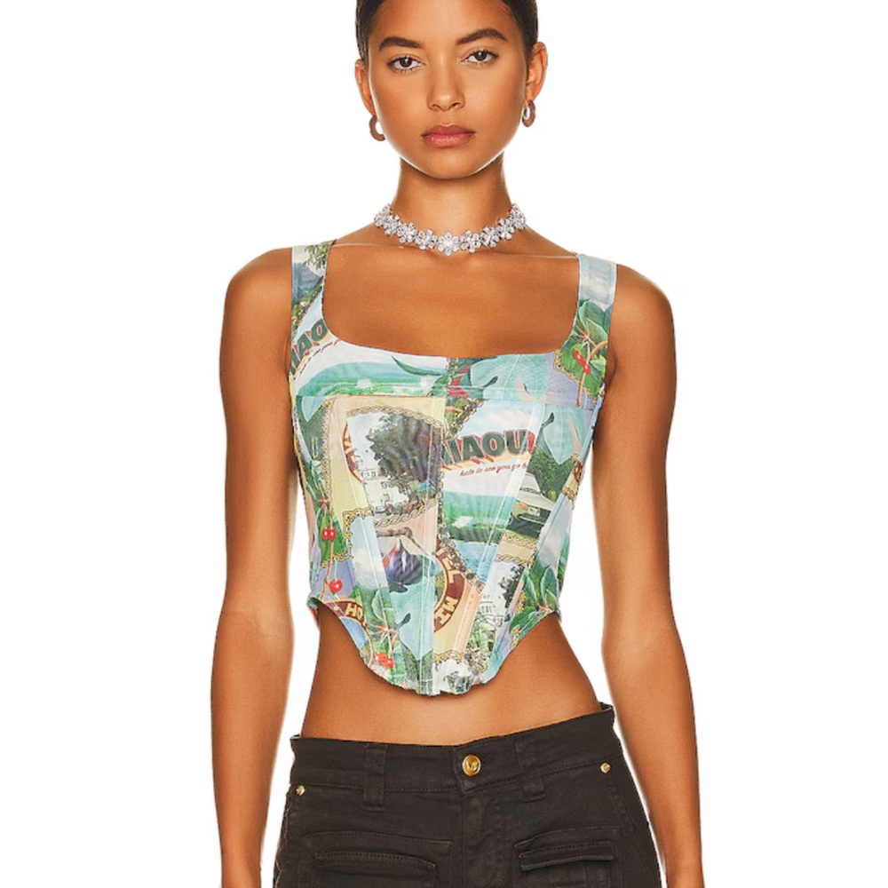 Miaou Campbell Corset Top